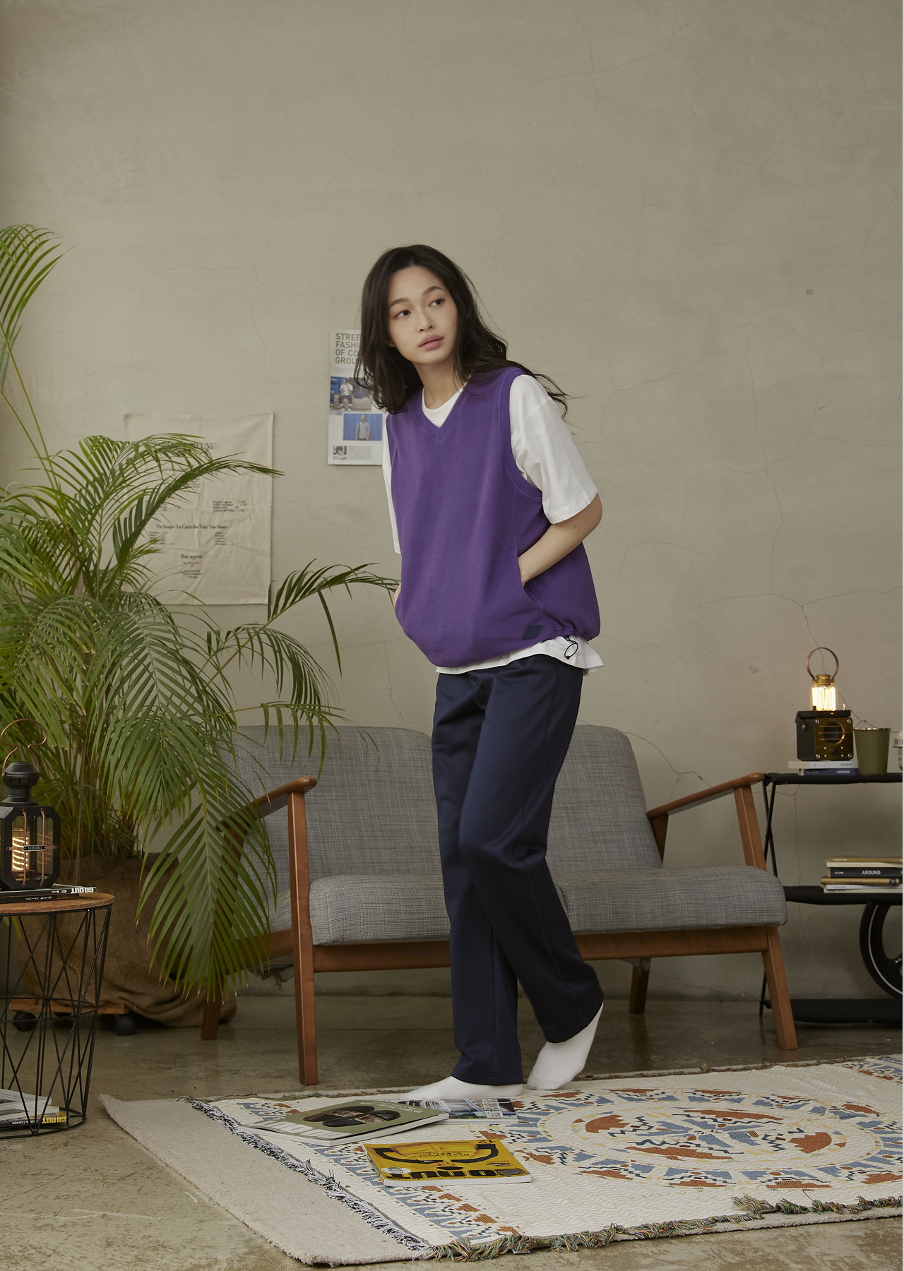 女OceanPure溫控消臭抗靜電穿搭保暖背心 (四色）