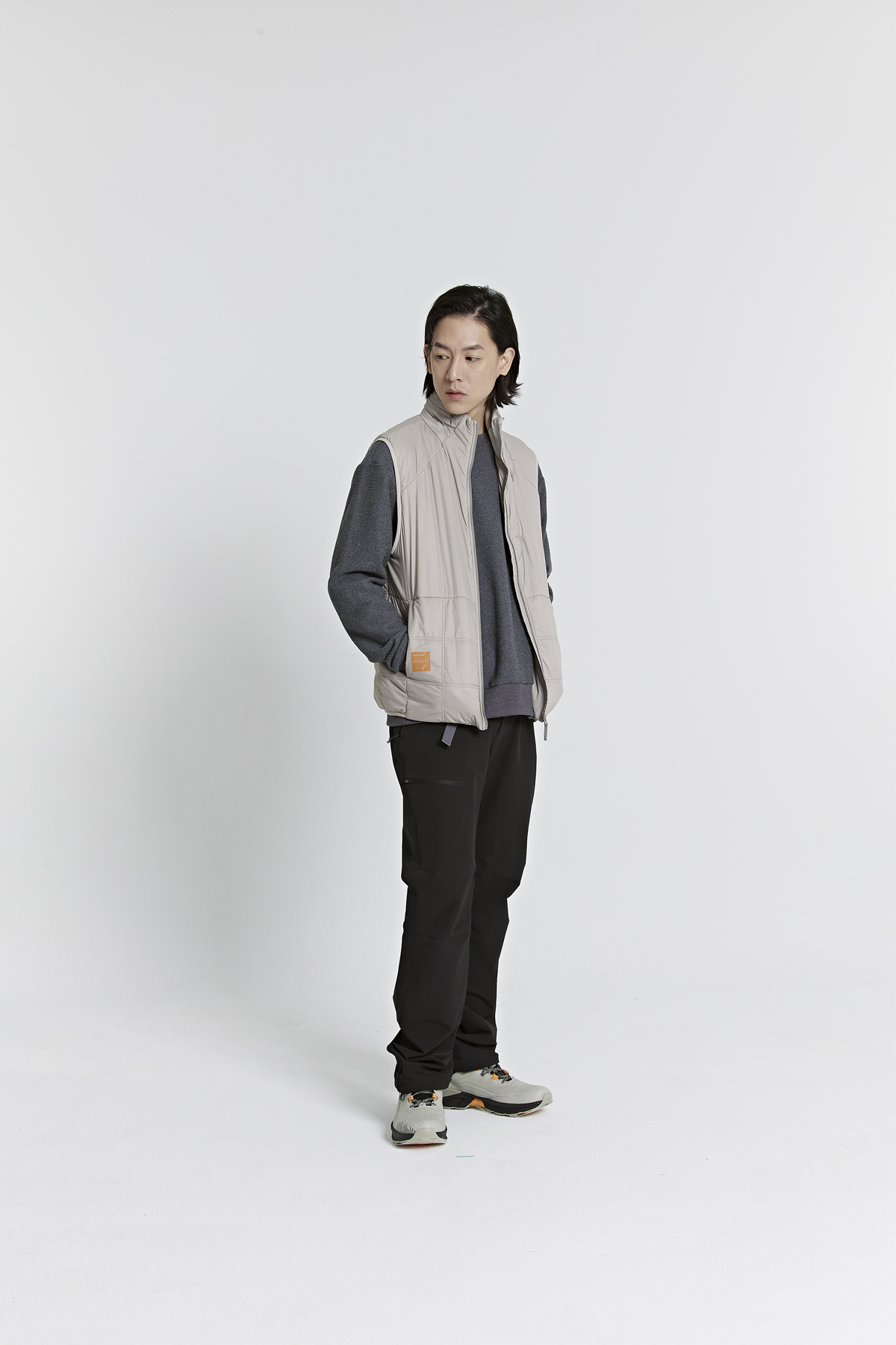 男SMAWARM海洋溫控超撥水連帽背心 (兩色）